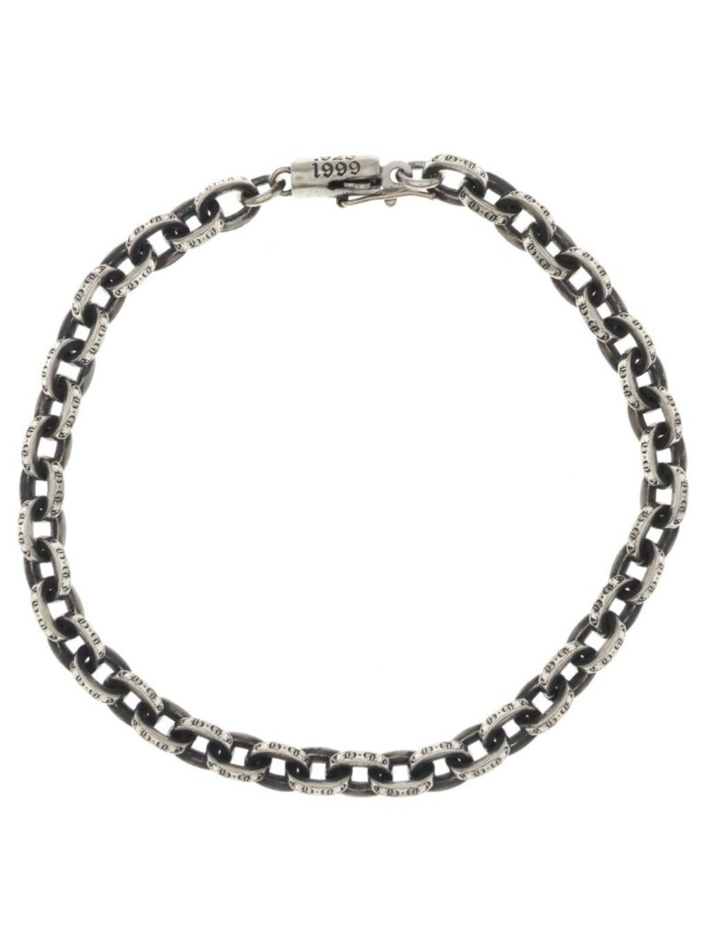 Chrome Hearts Paper Chain Bracelet Silver